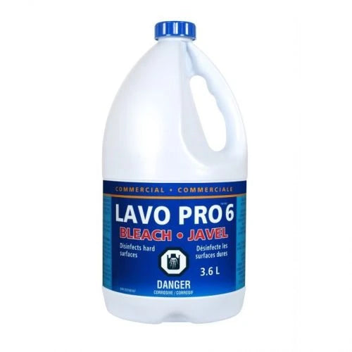 6% BLEACH SOLD 3.6L/CASE