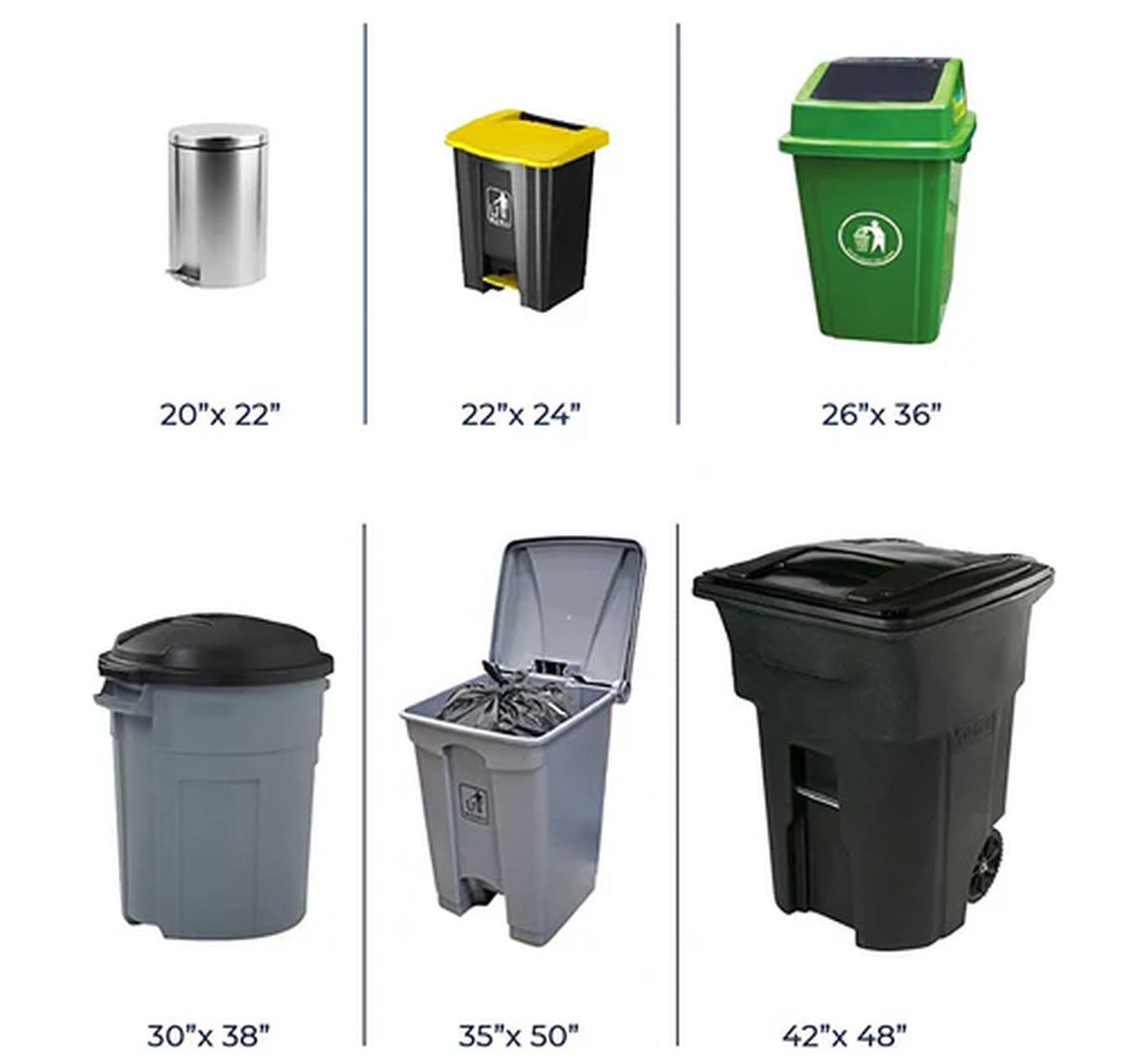 Garbage Bags All Sizes